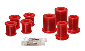 Energy Suspension 04-09 Cadillac XLR/XLR-V / 97-12 Corvette Red Front End C/A Bushing Set