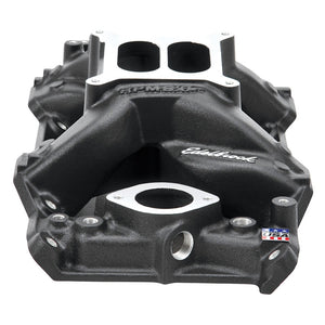 Edelbrock Intake Manifold RPM Air-Gap Small-Block Chrysler 340-360 Black