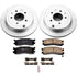 Power Stop 92-95 Mazda 929 Rear Z17 Evolution Geomet Coated Brake Kit