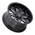 Black Rhino Sierra 20x9.0 5x139.7 ET00 CB 78.1 Gloss Black w/Milled Spokes Wheel