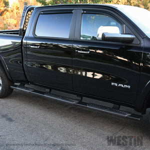 Westin 19-21 Ram 1500 Crew Cab R5 M-Series Wheel-to-Wheel Nerf Step Bars - Black