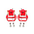 Power Stop 08-15 Toyota Sequoia Rear Red Calipers w/Brackets - Pair