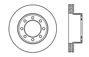 StopTech Slotted & Drilled Sport Brake Rotor