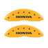 MGP 4 Caliper Covers Engraved Front Honda Engraved Rear Pilot/2015 Yellow finish black ch