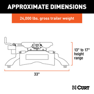 Curt Q24 5th Wheel Hitch