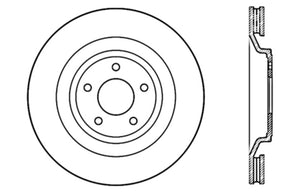 StopTech Slotted & Drilled Sport Brake Rotor