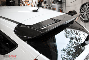 Seibon 12-13 Ford Focus OEM Style Carbon Fiber Rear Spoiler