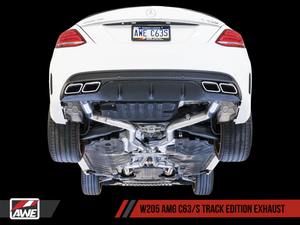 AWE Tuning Mercedes-Benz W205 AMG C63/S Sedan Track Edition Exhaust System (no tips)