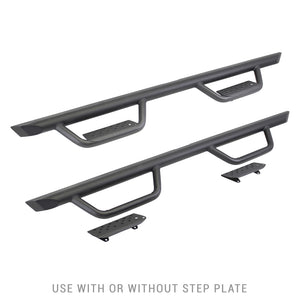 Go Rhino Dominator Xtreme D2 Side Steps 80in. Cab Length - Tex. Blk (No Drill/Mounting Brkt Req.)