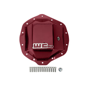 Wehrli 01-19 Chevrolet Duramax/03-19 Dodge Cummins 11.5in AAM Rear Diff. Cover - WCFab Red