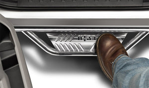 N-Fab Podium SS 09-17 Dodge Ram 1500 09-15.5 2500/3500/4500 Crew Cab - Polished Stainless - 3in