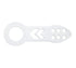 NRG Universal Front Tow Hook - White Powder Coat