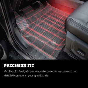 Husky Liners 22-23 Lexus LX600 Weatherbeater Front & Second Seat Floor Liners - Black