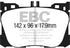 EBC 2017+ Mercedes-Benz E300 (W213) 2.0L Turbo Redstuff Front Brake Pads