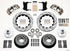 Wilwood Narrow Superlite 6R Front Hub Kit 14.00in Drill Pol 67-69 Camaro 64-72 Nova Chevelle