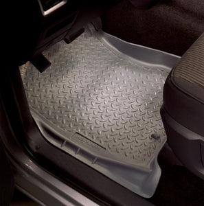 Husky Liners 95-99 GM Tahoe/Yukon (4DR)/92-99 Suburban Classic Style 2nd Row Black Floor Liners