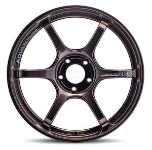 Advan RG-4 18x9 +35 5-114.3 Racing Copper Bronze Wheel