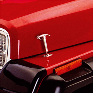 Rugged Ridge 41-95 Jeep CJ / Jeep Wrangler Hood Catch Kit Stainless