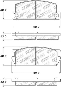 StopTech Performance Brake Pads