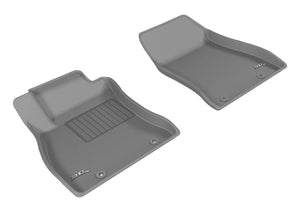 3D MAXpider 2013-2019 Nissan Sentra Kagu 1st Row Floormat - Gray