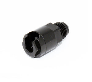 Torque Solution Locking Quick Disconnect Adapter Fitting: 5/16in SAE to -6AN Male Flare