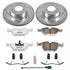 Power Stop 90-95 BMW 525i Front Z26 Street Warrior Brake Kit