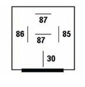 Hella RELAY MINI ISO 5P 12V SPST D87 DIO BKT