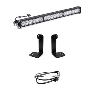 Baja Designs 2018+ Jeep Wrangler JL/JT OnX6+ 30in Bumper LED Light Bar Kit w/ Upfitter