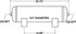 Firestone Air Tank 5 Gallon 9.5in. x 20.7in. Length (2) 3/8in. NPT 150 PSI Max - Black (WR17609231)