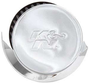 K&N 1in Flange L x 3in OD x 2.5in Height Clamp On Crankcase Vent Filter