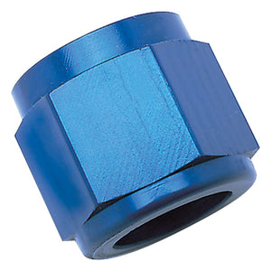 Russell Performance -16 AN Tube Nuts 1in dia. (Blue) (1 pc.)