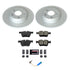 Power Stop 17-18 Mercedes-Benz C300 Rear Z17 Evolution Geomet Coated Brake Kit