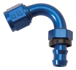 Russell Performance -8 AN Twist-Lok 150 Degree Hose End (3/4in Radius)