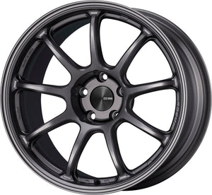 Enkei PF09 18x8.5 5x112 38mm Offset 75mm Bore Dark Silver Wheel