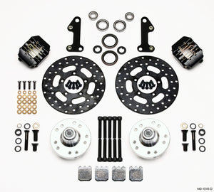 Wilwood Dynalite Single Front Drag Kit Drilled Rotor 67-69 Camaro 64-72 Nova Chevelle