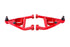 BMR 67-69 F-Body A-arms Lower, DOM Non-adjustable Polyurethane Bushings Front Bump Stops Red