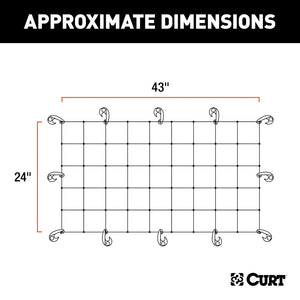 Curt 43in x 24in Cargo Net