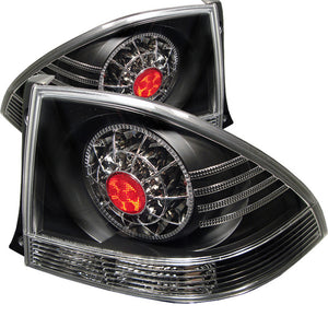 Spyder Lexus IS 300 01-05 LED Tail Lights Black ALT-YD-LIS300-LED-BK