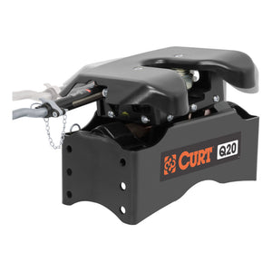 Curt Q20 5th Wheel Hitch w/Ford Puck System Roller