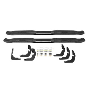 Westin 2009-2014 Ford F-150 SuperCab PRO TRAXX 4 Oval Nerf Step Bars - Black