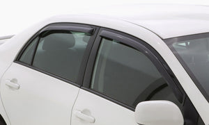 AVS 16-18 Toyota Prius Ventvisor In-Channel Front & Rear Window Deflectors 4pc - Smoke