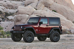 Fabtech 07-18 Jeep JK 2-Door 3in Trail w/Dlss Shks