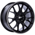 BBS CH-R 18x9 5x120 ET44 Satin Black Polished Rim Protector Wheel -82mm PFS/Clip Required