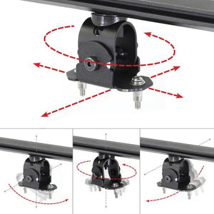 Go Rhino Adjustable Multi-Axis Mounting Kit for SRM Rack