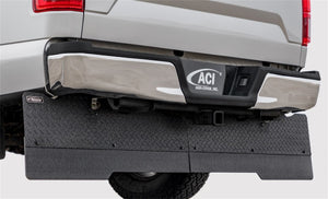 Access Rockstar 2019+ GMC 1500 AT4 (w/ Adjustable Rubber) Black Urethane Finish Full Width Tow Flap