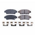 Power Stop 04-10 Toyota Sienna Rear Z17 Evolution Ceramic Brake Pads w/Hardware