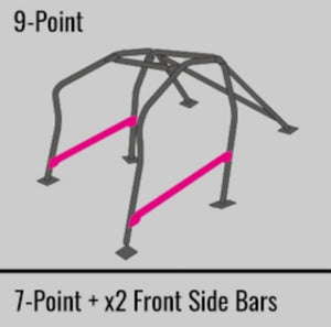 Cusco Safety 21 4-Pssngr 9ptt Around Dash w/ Harness Bar Roll Cage Toyota MR2 (SW20) (S/O/No Cancel)