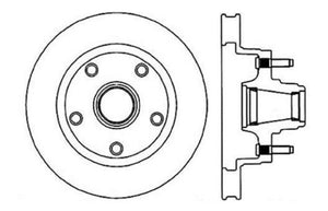 StopTech Slotted & Drilled Sport Brake Rotor