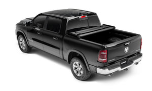 Lund 05-12 Dodge Dakota (5ft. Bed w/o Utility TRack) Genesis Tri-Fold Tonneau Cover - Black