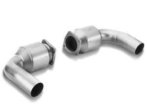 Akrapovic 10-13 Porsche 911 Turbo/Turbo S (997) Link Pipe Set w/ Cat (Titanium)